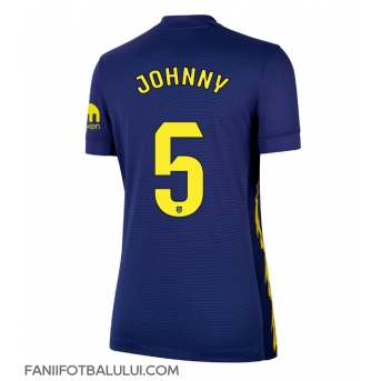 Atletico Madrid Johnny Cardoso #5 Tricou Fotbal Replică 2025-26 Femei Deplasare